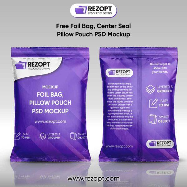 Rezopt Free Graphic Resources Center Seal Pillow Pouch