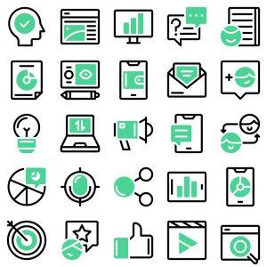Digital Marketing Vector Icons