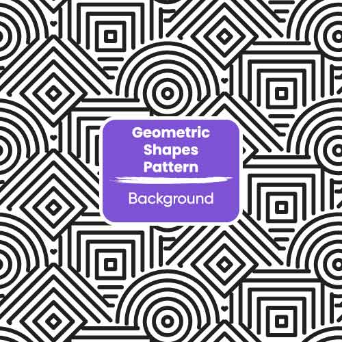 Geometric Shapes Pattern Vector Template rezopt Free graphic resources All Pattern vector 1040