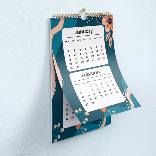 Customizable Wall Calendar PSD Mockup rezopt Free graphic resources PSD Mockup Packaging All 2051