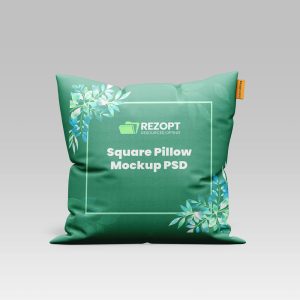 Square Pillow Mockup PSD rezopt Free graphic resources PSD Mockup Packaging All 2067