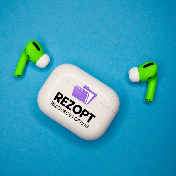 Top View AirPods PSD Mockup Rezopt Free graphic resources PSD Mockup Packaging All 2090